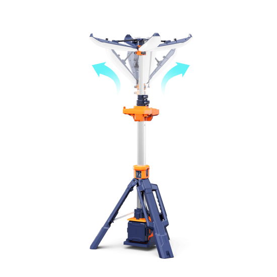 G-Comin PL-200 | Folding light tower up to 1100 m² G-Comin PL-200 | Folding light tower up to 1100 m² - Kapountalis