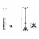 G-Comin PL-200 | Folding light tower up to 1100 m² G-Comin PL-200 | Folding light tower up to 1100 m² - Kapountalis