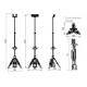 G-Comin TL-200 | Folding light tower up to 50 m² G-Comin TL-200 | Folding light tower up to 50 m² - Kapountalis