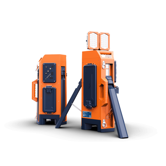 G-Comin TL-400 | Folding light tower up to 1100 m² G-Comin TL-400 | Folding light tower up to 1100 m² - Kapountalis