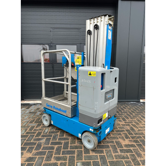 USED Genie GR-20 WORK PLATFORM FOR 8Μ Working Height Available for rental - Kapountalis