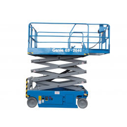 Genie GS-2646 | Ψαλιδωτή πλατφόρμα εργασίας 9,92m - 454kg