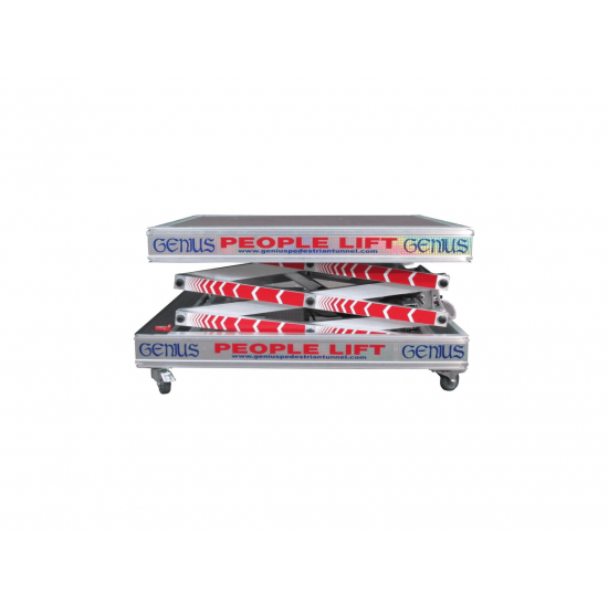 GENIUS PEOPLE LIFT BABY 1/1500 | Manual Scissor Lift | 140 kg 3.50 m GENIUS PEOPLE LIFT BABY 1/1500 | Manual Scissor Lift | 140 kg 3.50 m - Kapountalis