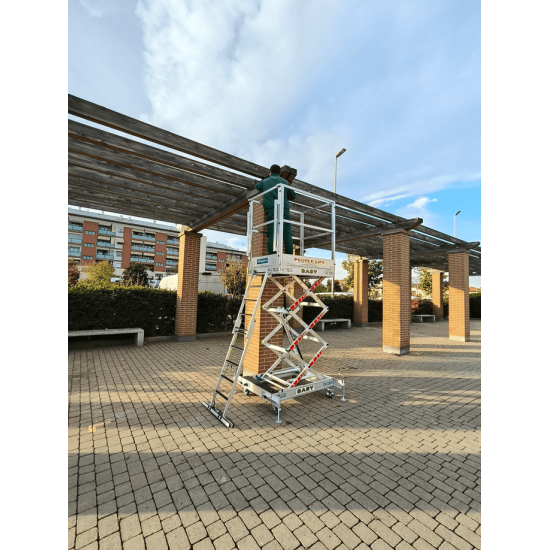 GENIUS PEOPLE LIFT BABY 2/1990 | Manual Scissor Lift | 140 kg 3.99 m GENIUS PEOPLE LIFT BABY 2/1990 | Manual Scissor Lift | 140 kg 3.99 m - Kapountalis