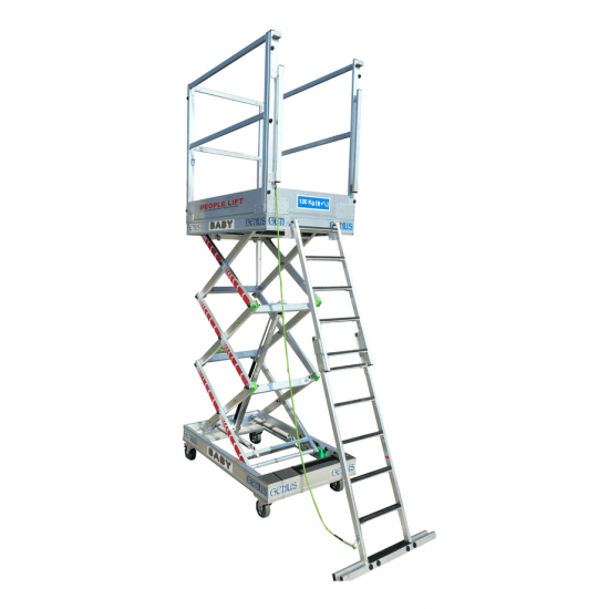 GENIUS PEOPLE LIFT BABY 2/1990 | Manual Scissor Lift | 140 kg 3.99 m GENIUS PEOPLE LIFT BABY 2/1990 | Manual Scissor Lift | 140 kg 3.99 m - Kapountalis