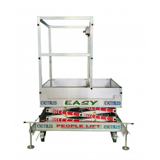 GENIUS PEOPLE LIFT EASY 4.72 | Push Around Scissor Lift | 150 kg 4.72 m GENIUS PEOPLE LIFT EASY 4.72 | Push Around Scissor Lift | 150 kg 4.72 m - Kapountalis