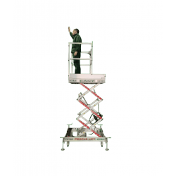 GENIUS PEOPLE LIFT EASY 4.72 | Push Around Ψαλιδωτή Πλατφόρμα Εργασίας | 150 kg 4,72 m GENIUS PEOPLE LIFT EASY 4.72 | Push Around Ψαλιδωτή Πλατφόρμα Εργασίας | 150 kg 4,72 m