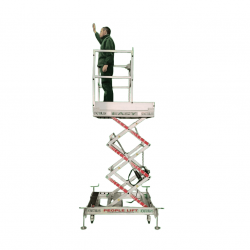 GENIUS PEOPLE LIFT EASY 4.72 | Push Around Scissor Lift | 150 kg 4.72 m GENIUS PEOPLE LIFT EASY 4.72 | Push Around Scissor Lift | 150 kg 4.72 m