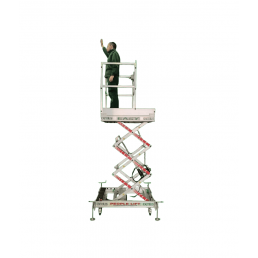 GENIUS PEOPLE LIFT EASY 4.72 | Push Around Ψαλιδωτή Πλατφόρμα Εργασίας | 150 kg 4,72 m GENIUS PEOPLE LIFT EASY 4.72 | Push Around Ψαλιδωτή Πλατφόρμα Εργασίας | 150 kg 4,72 m