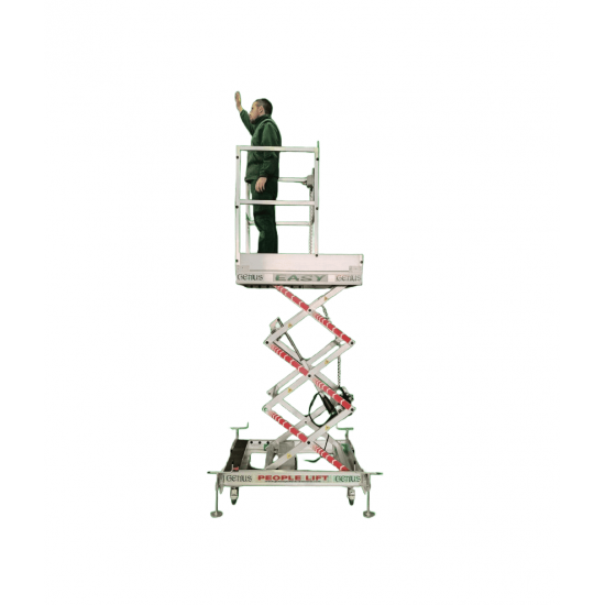 GENIUS PEOPLE LIFT EASY 4.72 | Push Around Scissor Lift | 150 kg 4.72 m GENIUS PEOPLE LIFT EASY 4.72 | Push Around Scissor Lift | 150 kg 4.72 m - Kapountalis