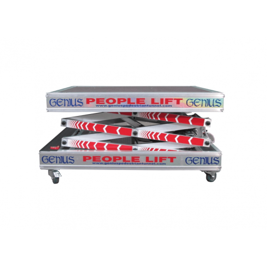 GENIUS PEOPLE LIFT ROBOT 4.72 | Αυτοκινούμενη Ψαλιδωτή Πλατφόρμα Εργασίας | 150 kg 4,72 m GENIUS PEOPLE LIFT ROBOT 4.72 | Αυτοκινούμενη Ψαλιδωτή Πλατφόρμα Εργασίας | 150 kg 4,72 m - Kapountalis