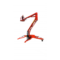 GRADIN GKTZ-10 SPIDER TRAILER BUCKET WITH 12M WORKING LIFT