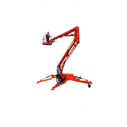 GRADIN GKTZ-10 SPIDER TRAILER BUCKET WITH 12M WORKING LIFT