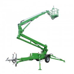 GRADIN GKTZ-14 SPIDER TRAILER BUCKET WITH 16M WORKING LIFT