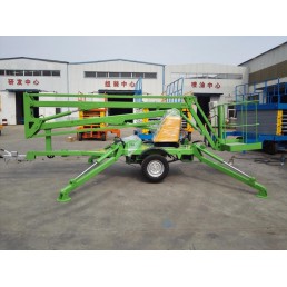 GRADIN GKTZ-14 SPIDER TRAILER BUCKET WITH 16M WORKING LIFT