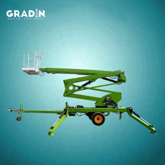 GRADIN GKTZ-14 SPIDER TRAILER BUCKET WITH 16M WORKING LIFT - Kapountalis