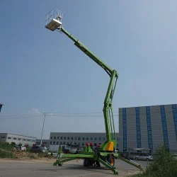 GRADIN ΑΡΘΡΩΤΟ ΑΝΥΨΩΤΙΚΟ ΑΡΑΧΝΗ ΚΑΛΑΘΟΦΟΡΟ ΣΕ ΤΡΕΙΛΕΡ GKTZ-20 ΜΕ ΥΨΟΣ ΕΡΓΑΣΙΑΣ 22M
