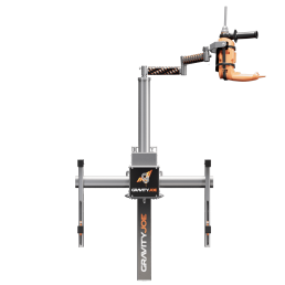 Gravity Joe Pneumatic tool suspension system