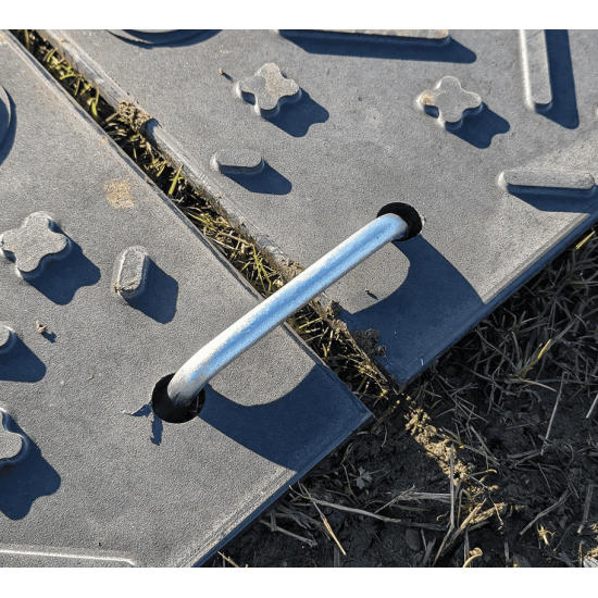 GroundGuards EnviroMat | Ground Protection Mat | 2400 x 1200 x 12 mm | 100 t - Kapountalis