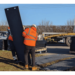 GroundGuards EnviroMat | Προστατευτικό δάπεδο εδάφους | 2400 x 1200 x 12 mm | 100 t