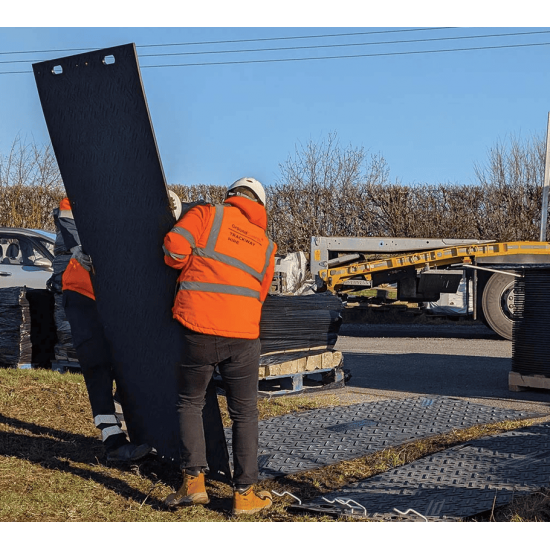 GroundGuards EnviroMat | Ground Protection Mat | 2400 x 1200 x 12 mm | 100 t - Kapountalis