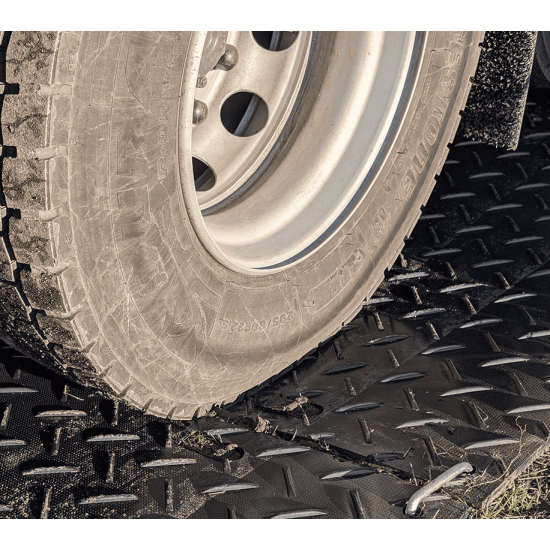GroundGuards ProMat | Ground Protection Mat | 2400 x 1200 x 12 mm | 80 t - Kapountalis