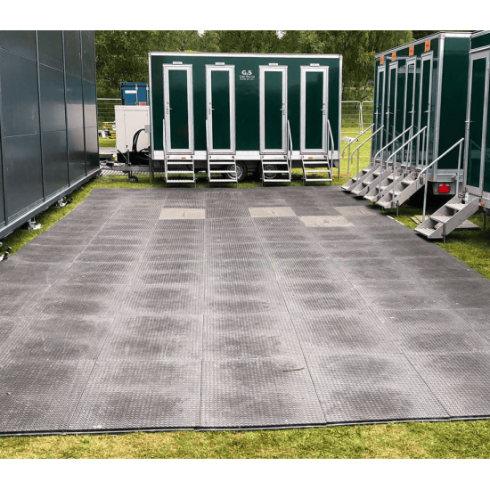GroundGuards FastCover | Προστατευτικό δάπεδο εδάφους | 1200 x 800 x 22 mm | 10 t - Kapountalis