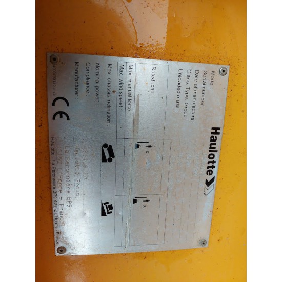 USED SCISSOR WORKING PLATFORMS HAULOTTE COMPACT 14 350KG 13.8m (2020) - Kapountalis