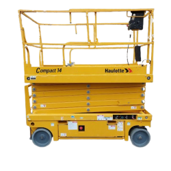 USED SCISSOR WORKING PLATFORMS HAULOTTE COMPACT 14 350KG 13.8m (2020)