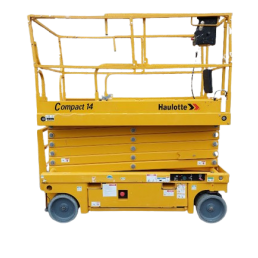 USED SCISSOR WORKING PLATFORMS HAULOTTE COMPACT 14  350KG  13.8m (2020)