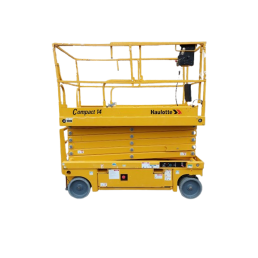 USED SCISSOR WORKING PLATFORMS HAULOTTE COMPACT 14  350KG  13.8m (2020)