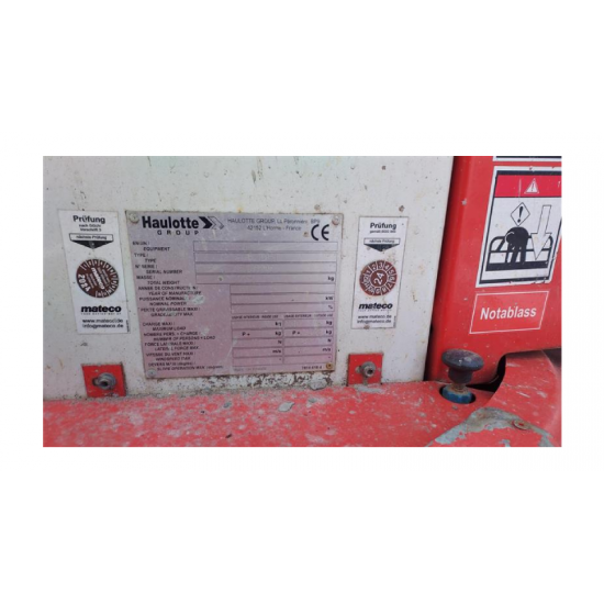 USED HAULOTTE STAR 10 - 10Μ WORKING HEIGHT (2012) - Kapountalis