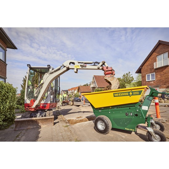 HG E1000 'Super Skub' | Electric Mini Dumper | 1000 kg HG E1000 'Super Skub' | Electric Mini Dumper | 1000 kg - Kapountalis