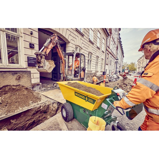 HG E1000 'Super Skub' | Electric Mini Dumper | 1000 kg HG E1000 'Super Skub' | Electric Mini Dumper | 1000 kg - Kapountalis