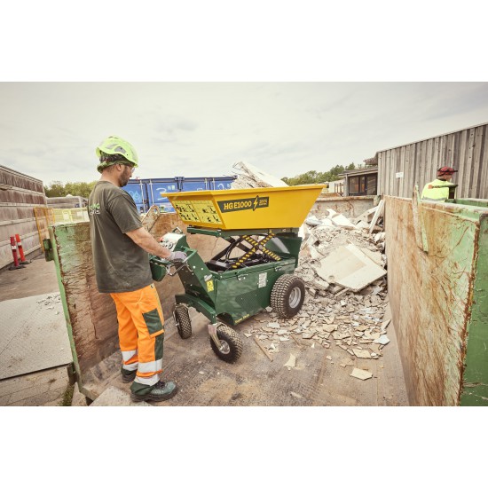 HG E1000 'Super Skub' | Electric Mini Dumper | 1000 kg HG E1000 'Super Skub' | Electric Mini Dumper | 1000 kg - Kapountalis