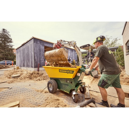 HG E1000 'Super Skub' | Electric Mini Dumper | 1000 kg HG E1000 'Super Skub' | Electric Mini Dumper | 1000 kg - Kapountalis
