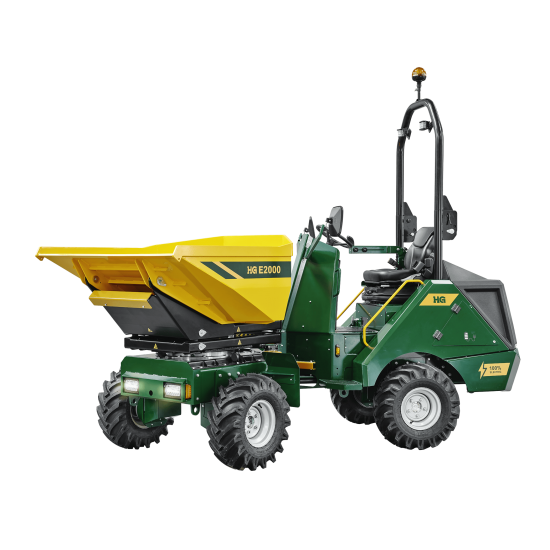 HG E2000 | Ηλεκτρικό Mini Dumper | 2000 kg - 172 cm - Kapountalis