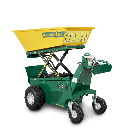 HG E1000 'Super Skub' High Tip | Electric Mini Dumper | 1000 kg - 125 cm HG E1000 'Super Skub' High Tip | Electric Mini Dumper | 1000 kg - 125 cm - Kapountalis