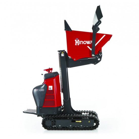 HINOWA TRACKED MINI DUMPER WITH HIGH TIP & SELF-LOADING HS1203 1200KG - Kapountalis