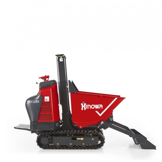 HINOWA TRACKED MINI DUMPER WITH HIGH TIP & SELF-LOADING HS1203 1200KG - Kapountalis