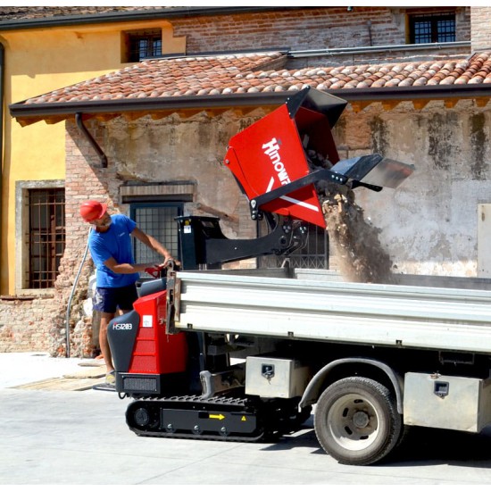 HINOWA TRACKED MINI DUMPER WITH HIGH TIP & SELF-LOADING HS1203 1200KG - Kapountalis