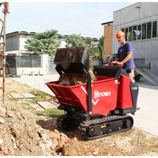 HINOWA TRACKED MINI DUMPER SELF-LOADING HS1203 1200KG - Kapountalis