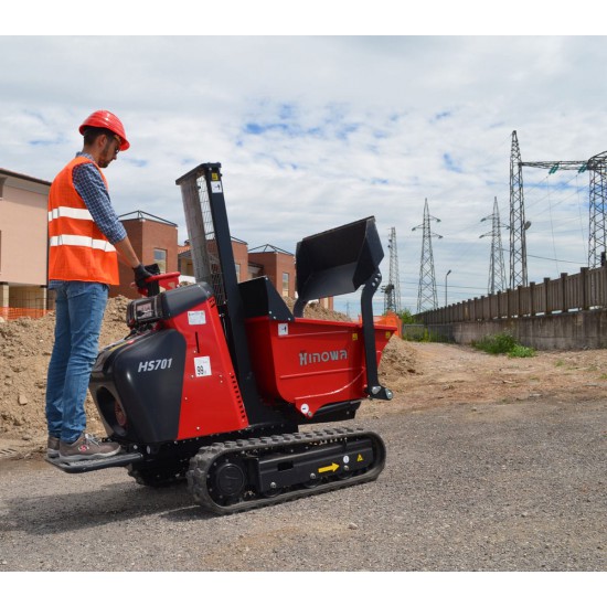 HINOWA ΕΣΠΥΣΤΡΙΟΦΟΡΟ MINI DUMPER ΜΕ ΠΕΡΙΣΣΟΤΕΡΗ ΥΨΗΛΗ ΑΝΑΤΡΟΠΗ & SELF LOADING HS701 460KG - Kapountalis