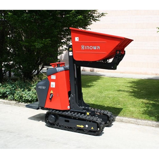 HINOWA TRACKED MINI DUMPER HS701 WITH HIGH-TIP 550kg - Kapountalis
