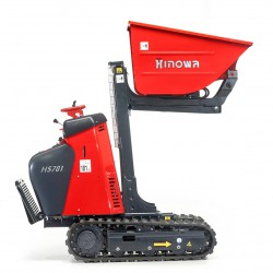 HINOWA TRACKED MINI DUMPER HS701 WITH HIGH-TIP 550kg