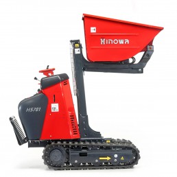 HINOWA TRACKED MINI DUMPER HS701 WITH HIGH-TIP 550kg