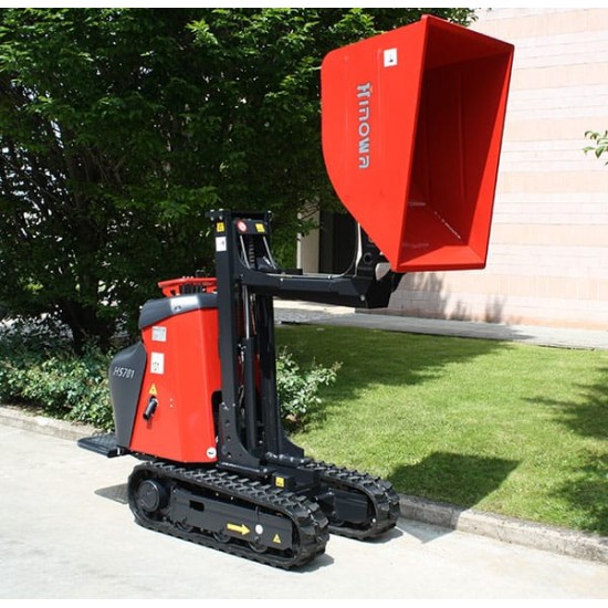HINOWA TRACKED MINI DUMPER HS701 WITH HIGH-TIP 550kg - Kapountalis