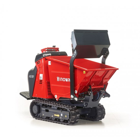 HINOWA TRACKED MINI DUMPER HS701 SELF-LOADING 700KG - Kapountalis