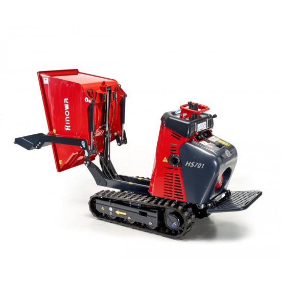 HINOWA TRACKED MINI DUMPER HS701 SELF-LOADING 700KG - Kapountalis