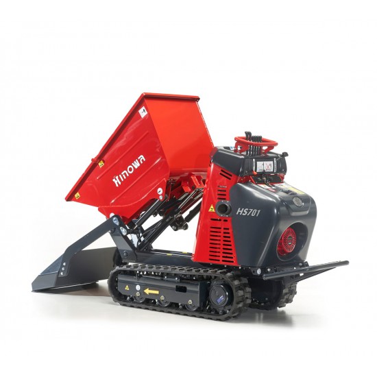 HINOWA TRACKED MINI DUMPER HS701 SELF-LOADING 700KG - Kapountalis